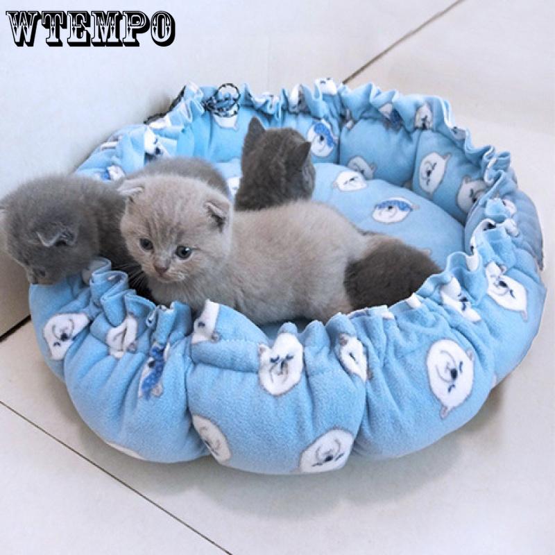 Кровать для питомца, кошачий домик, коврик для собачьей будки, средний и большой, гнездо для собак, коврик для гнезда из тыквы, гнездо двойного назначения, плюшевый дракон, кошачье гнездо