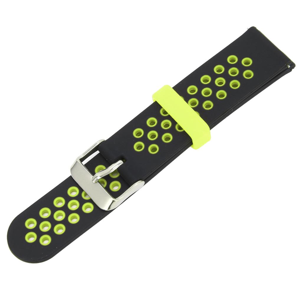 Силиконовый ремешок, совместимый для смарт-часов Amazfit GTR 3, сменный ремешок для часов 20 мм, дышащие спортивные браслеты с отверстиями для воздуха