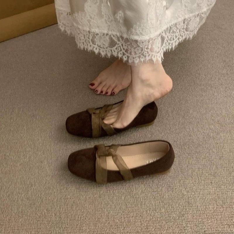 Весна/Лето Элегантные Ретро Мэри Джейн Повседневные Балетки Нового Стиля Мягкие Удобные Женские Zapatos Mujer