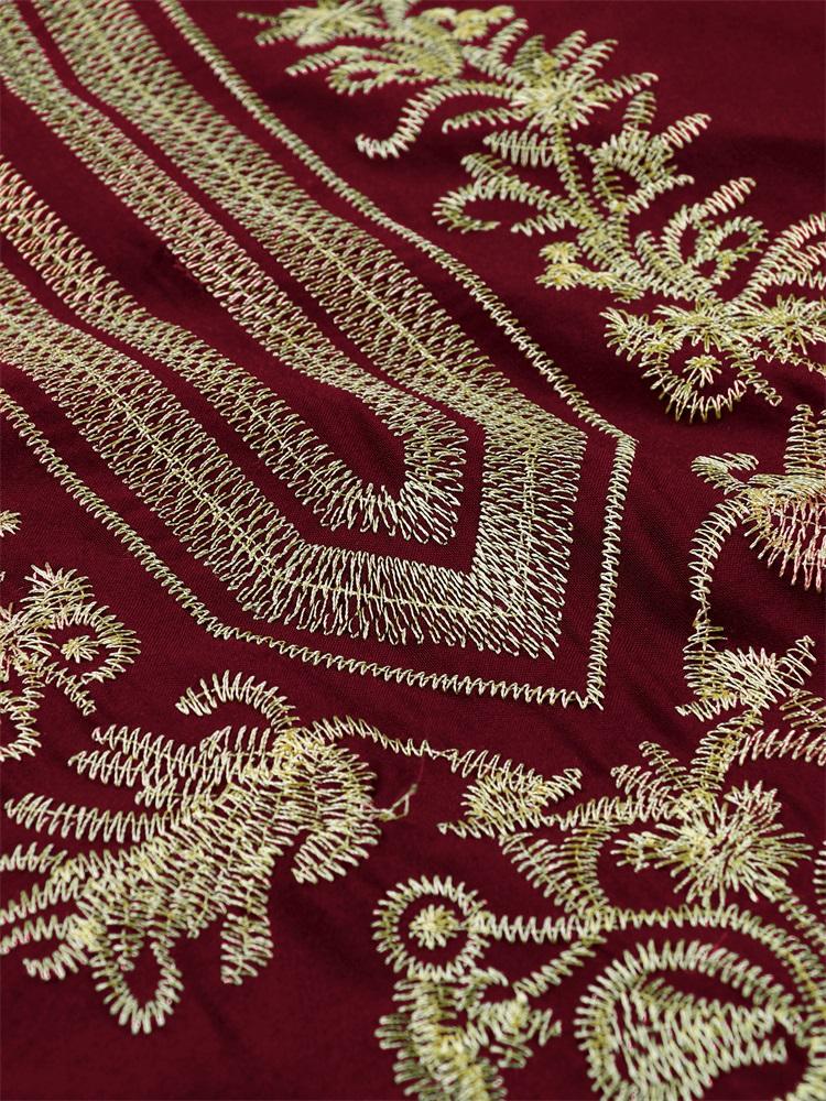 EDOLYNSA Шикарный сексуальный халат-кафтан с золотой вышивкой и v-образным вырезом больших размеров, 2024, женские уютные наряды для отпуска, пляжное платье, купальник, накидка Q1667