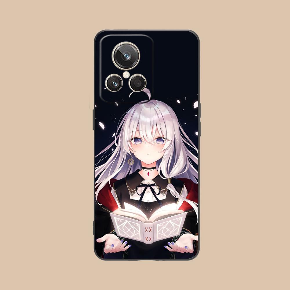 Чехол для мобильного телефона Wandering Witch Elaina из матового ТПУ для Realme 15 14 13 12 11 10 9 Pro Plus T i Lite 5G, цветной печатный чехол