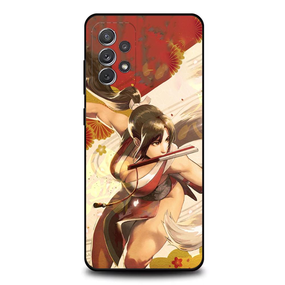 Чехол для телефона K-King Of F-Fighters для Samsung S25, S24, S21, S22, S23, S30, Ultra, S20, Plus, Fe, Lite, Note, 10, 9, 5G Черный