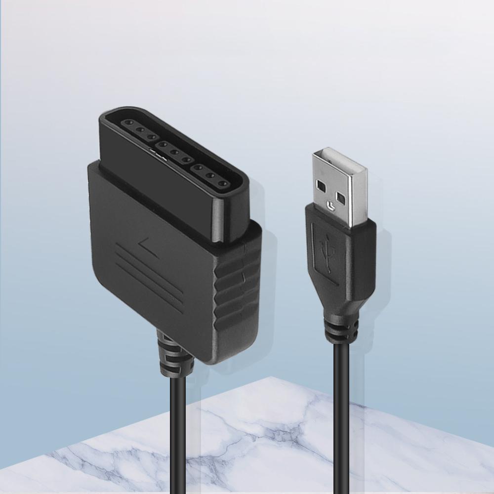 Компактный USB-адаптер для подключения контроллеров Sony PS2 к PS3 или ПК