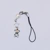Original Handmade Y2K Phone Charms Pendant Kawaii Cute Cellphone Strap Lanyard Black Red Dark Gothic Chain For Keys Accessories