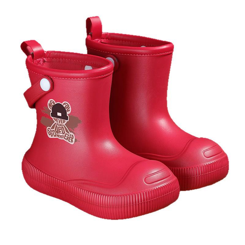 Детские водонепроницаемые резиновые сапоги - Нескользящие, Высокие, для школы