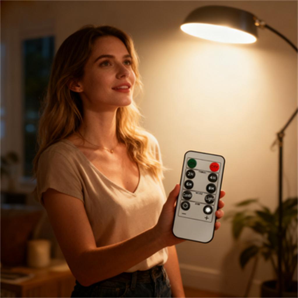 Светодиодная имитация электронной свечи с пультом дистанционного управления