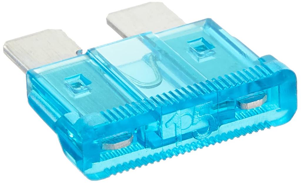 Kijima 304-7104 Motorcycle Parts Fuse, Flat Type, 15A, Pack of 5