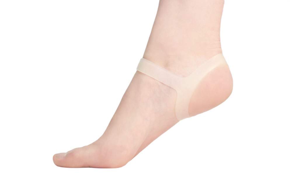 ABAND Ankle Band for Both Feet Black Translucent S M L Flat Feet Posture Correction Ankle Support Sports (M, Translucent)