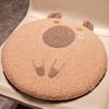 Seat Capybara Cushion Office Thick Cartoon Chair Pad Capybara Backrest Pillow