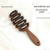 Набор расчесок для ухода за волосами и массажа с сосновыми шишками и щетиной