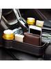 Car Seat Crevice Storage Box Seat Gap Slit Pocket Catcher Organizer Universal Car Seat Organizer Card Phone Key Holder Pocket