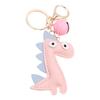 Moerstar Keychain, Cute Dinosaur Leather Bell, Car Key Holder, Bag Decoration, Mobile Phone, Keys,