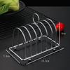 Stainless Steel Toast and Bread Rack for Deep Fryer and Baking Tools Storage