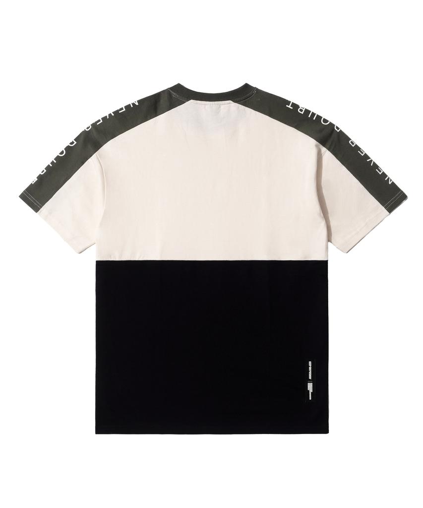 QT8 GARMENTS Футболка с тремя цветами Oc (хаки)