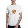 Worlds Best Golden Retriever Dad 100 Cotton Casual Breathable Confortable Men Top Mens Clothing Brands Men Clothes