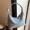 Niche Design Denim Underarm Bag Women'S Trendy Versatile Shoulder High-End Portable Bucket Bag