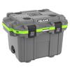 Pelican 30QT Elite Cooler Dark Gray X Green 30Q-1-DKGRYEGRN