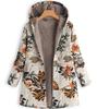 Women's Winter Oversized Fluffy Retro Hooded Coat