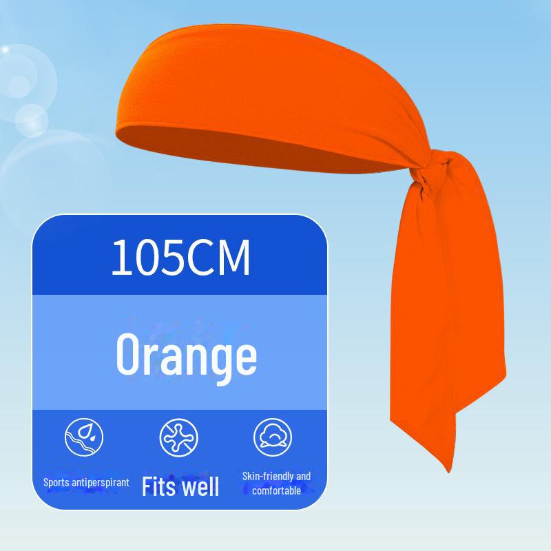 Летняя быстросохнущая теннисная повязка на голову Ice Silk и регулируемый пояс для защиты от пота для велоспорта и спорта