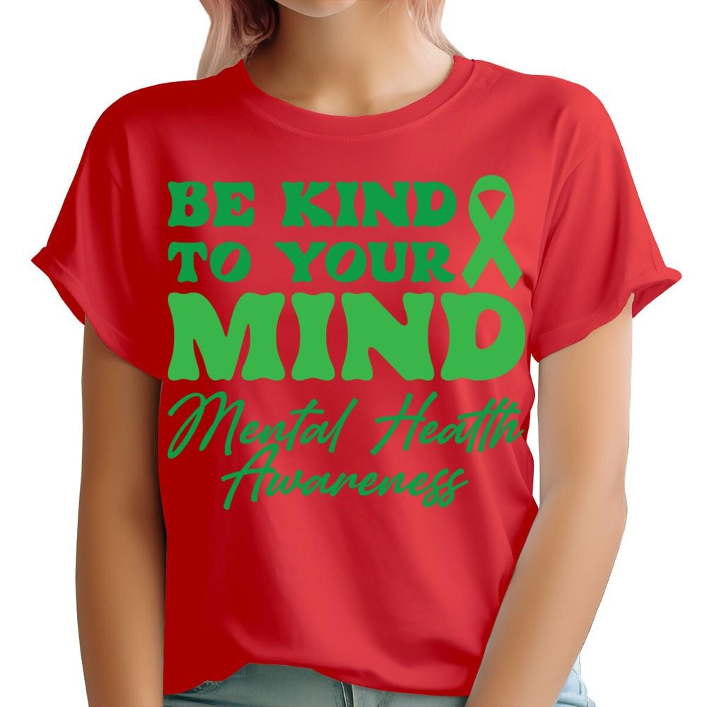 Be Kind To Your Mind Unisextal Health Childrens Unisexs TShirts Tee Top 4Ta35