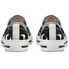 Comme des Garcons Play x Converse Jack Purcell Универсальные Модные Низкие Кеды из Холста Унисекс Черный и Серый