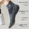 MiiOW 5 Pairs of 100% Pure Cotton Socks for Men, And Odor-Resistant, Ear-Loop Mesh Short Socks, Thin Breathable Socks