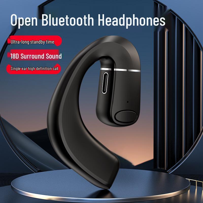 Горячая V7 Беспроводная Bluetooth-гарнитура с открытым ухом для бизнеса, спорта и музыки со сверхдолгим временем работы от аккумулятора