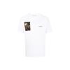 Caravaggio Lute Slim Short-Sleeve Tee Black/White Men Tops OMAA027C99JER0110110
