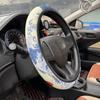 JDM Car Steering Wheel Cover Japanese style Non-slip Breathable Diving Material Digital Printing Universal 15 Inch Approx. 38cm