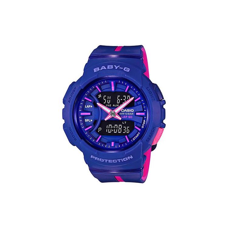 Casio Женские часы BABY-G Фиолетовые BGA-240L-2A1 BGA-240L-2A1
