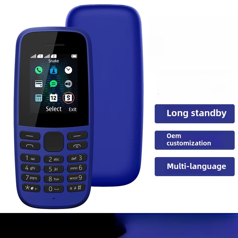 Машина для пожилых людей 105 Большой объем для студентов и пожилых людей Мобильный телефон с функцией кнопки Длительный режим ожидания Машина