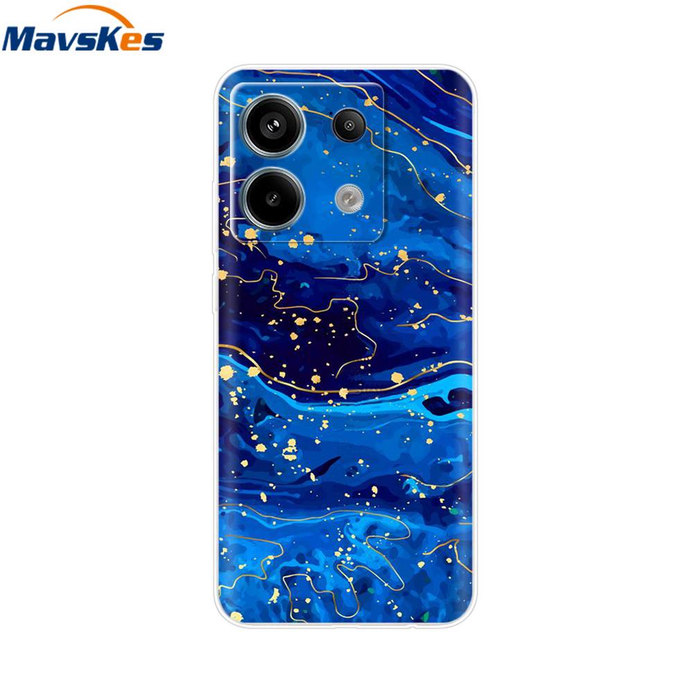 Для Redmi Note 13 Pro 4G 5G Чехлы Cover ТПУ Силиконовый Защитный Чехол Для Xiaomi Redmi Note13 13Pro Телефон Прозрачная Задняя Крышка Бампер