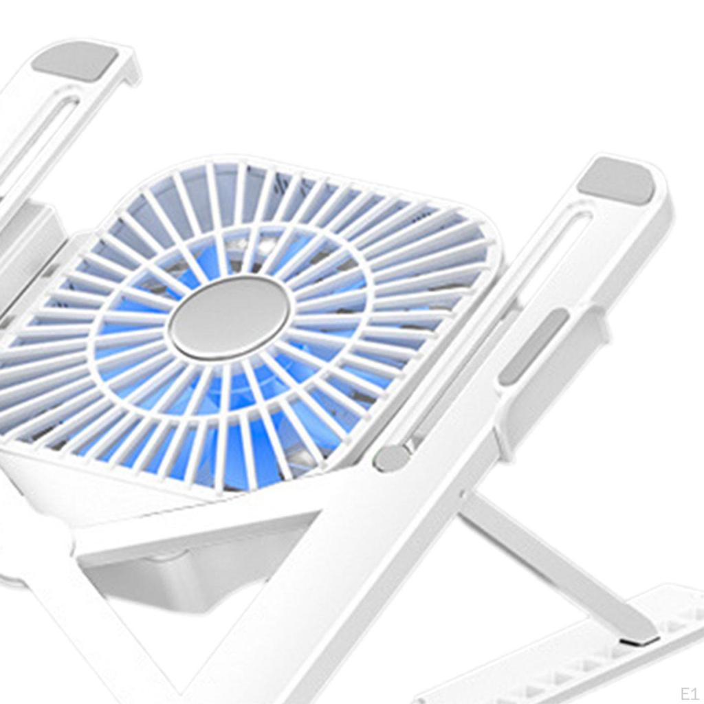 Эргономичная подставка для ноутбука с бесшумным вентилятором охлаждения