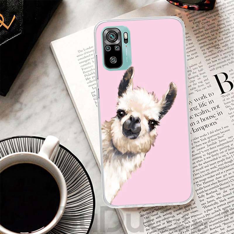 Lama Llama Alpacas Cover For Xiaomi Redmi Note 14 13 12S 12 11 Pro Plus Phone Case 11S 10S 10 11E 11T 14Pro 13Pro Print Coque No