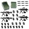 Battle Blocks Bricks Weapons Pack Military Weapons Accessories German WW2 Weapons Toys Military Equipment Compatible with Major Brand