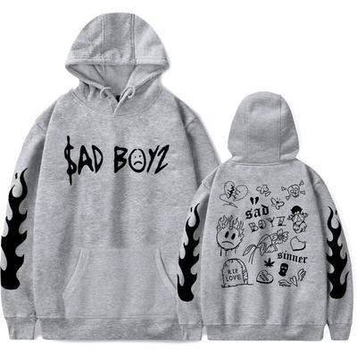 Худи Junior H No Love Sad Boyz Тур Мерч Худи Женские Мужские Толстовка с капюшоном с длинным рукавом Модный Пуловер Уличная одежда