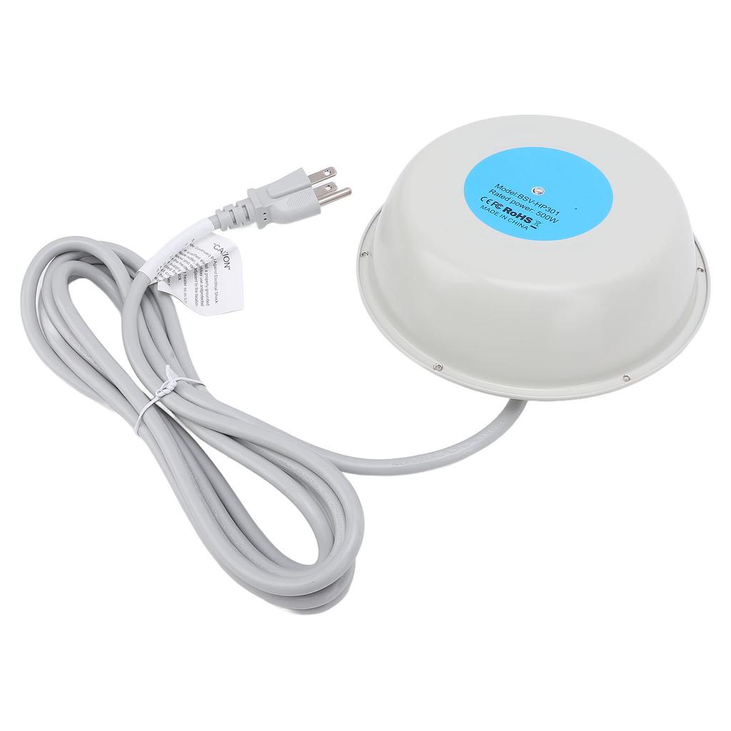 Плавающий нагреватель с 3-метровым кабелем 500 Вт, безопасный и эффективный, защита от укусов, для размораживания рыбы в пруду