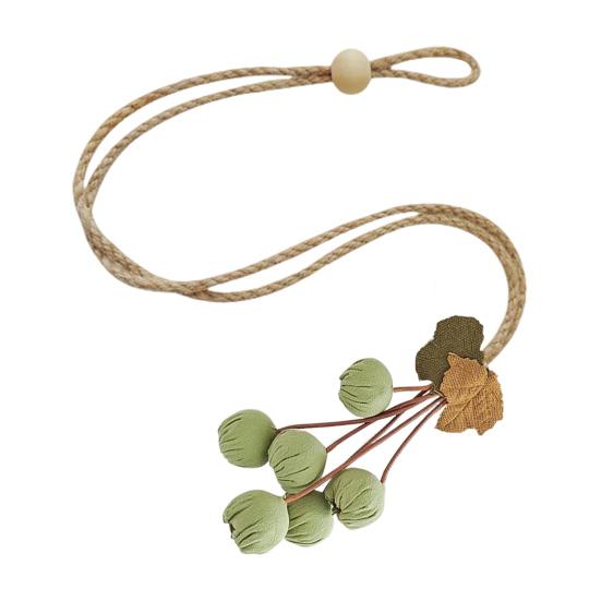 2 шт. Подхваты для штор с декором в виде тыквы, установка без сверления, декоративные держатели для штор, для гостиной