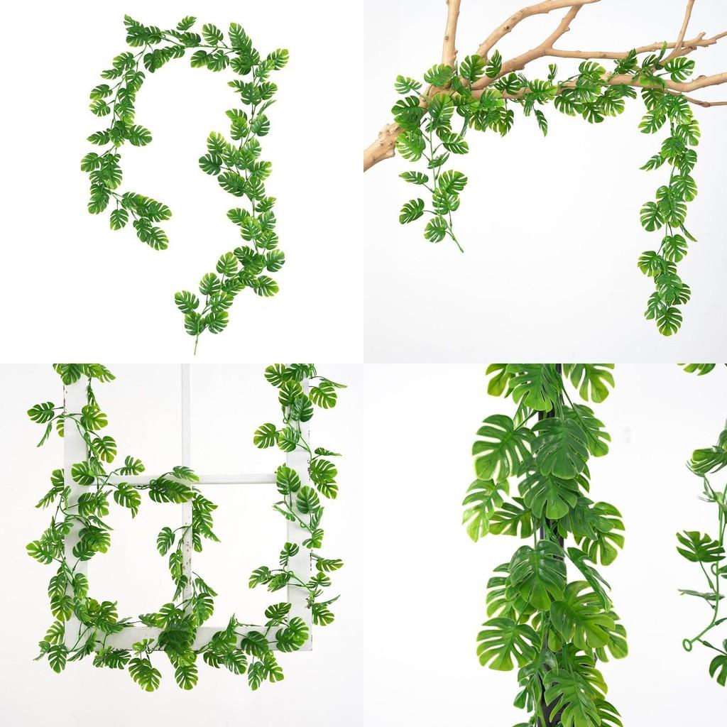 Artificial Monstera Plant Deliciosa Liebm Vines Wall For Indoor Decoration