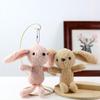 Очаровательный плюшевый брелок-кролик, мягкая плюшевая кукла-кролик для девочек, для рюкзака