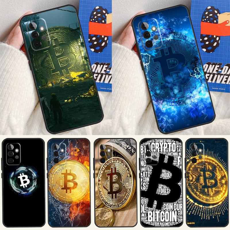 Bitcoin BTC For Samsung Galaxy A53 A33 A13 A54 A34 A14 A55 A35 A15 A05 A06 A16 A22 A32 A52 Phone Case
