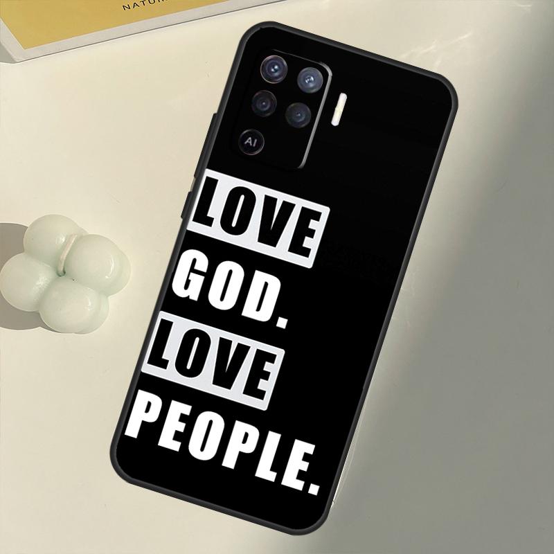 Faith Christian Religious Jesus Case For OPPO A53 A53S 2020 A5 A9 A31 A52 A72 A94 A74 A54 A83 A91 A93 A16 A15 Back Coque