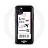 iPhone 13 Case London Plane Ticket