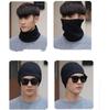 New Neck Scarf Autumn Hat and Winter Women's Warm Pullover Hat Knitted Double-layer Windproof Warm Hat Headband Scarf