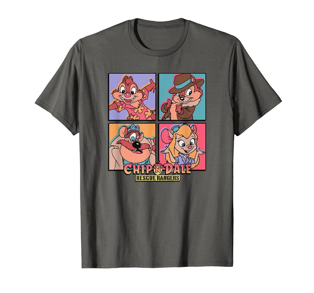 Disney Chip 'n' Dale Rescue Rangers Character Panel T-Shirt