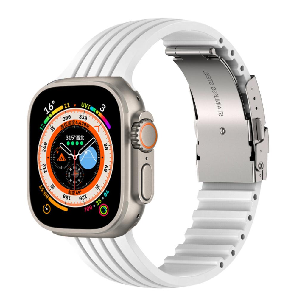 Силиконовые ремешки Для Apple Watch 10 ремешок 44мм 40мм 45мм 41мм 49мм 42мм 46мм correa bracelet iwatch series 3 5 6 se 7 8 ultra 2 9