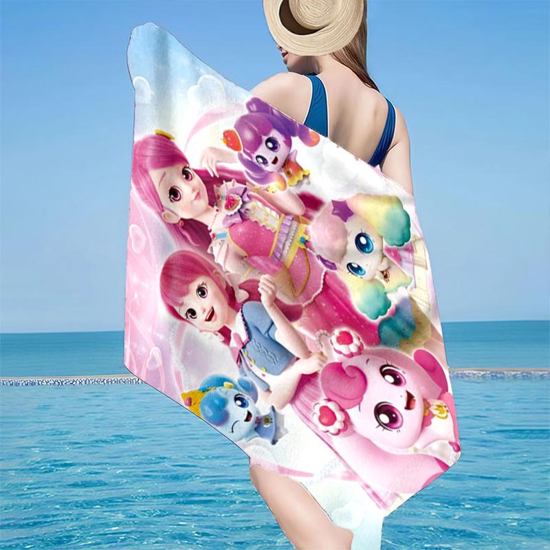 Heartsping Doll And Friends Fantasy Beach Towel, Super Soft Microfiber, Gift for Her/Him, Birthday, for Pool, Beach, Travel, Home Decor Fan gifts