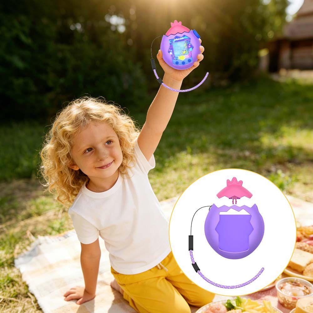 with Replacement Cap Protective Case for Tamagotchi Paradise Virtual Pet Game Accessories