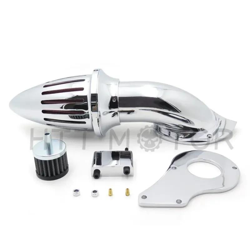 Motorcycle Air Cleaner Kits Intake Filter for Honda 1999-2018 Shadow 600 VLX600 VLX Chrome