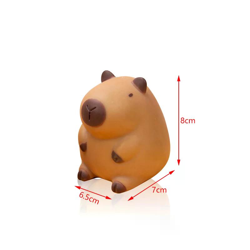 Capybara Squeeze Toy Anti Stress Adult Toys Pinch TPR Soft Decompression Stress Reliever Toys For Kids
